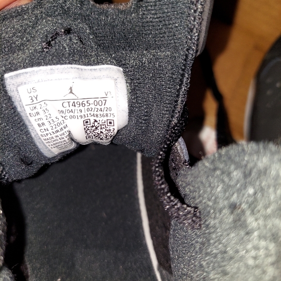 Air Jordan kids Jordan 6 RETRO DMP size 3Y - Picture 4 of 10